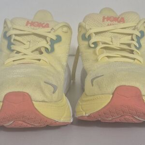 Hoka Kids Yellow Running Shoes